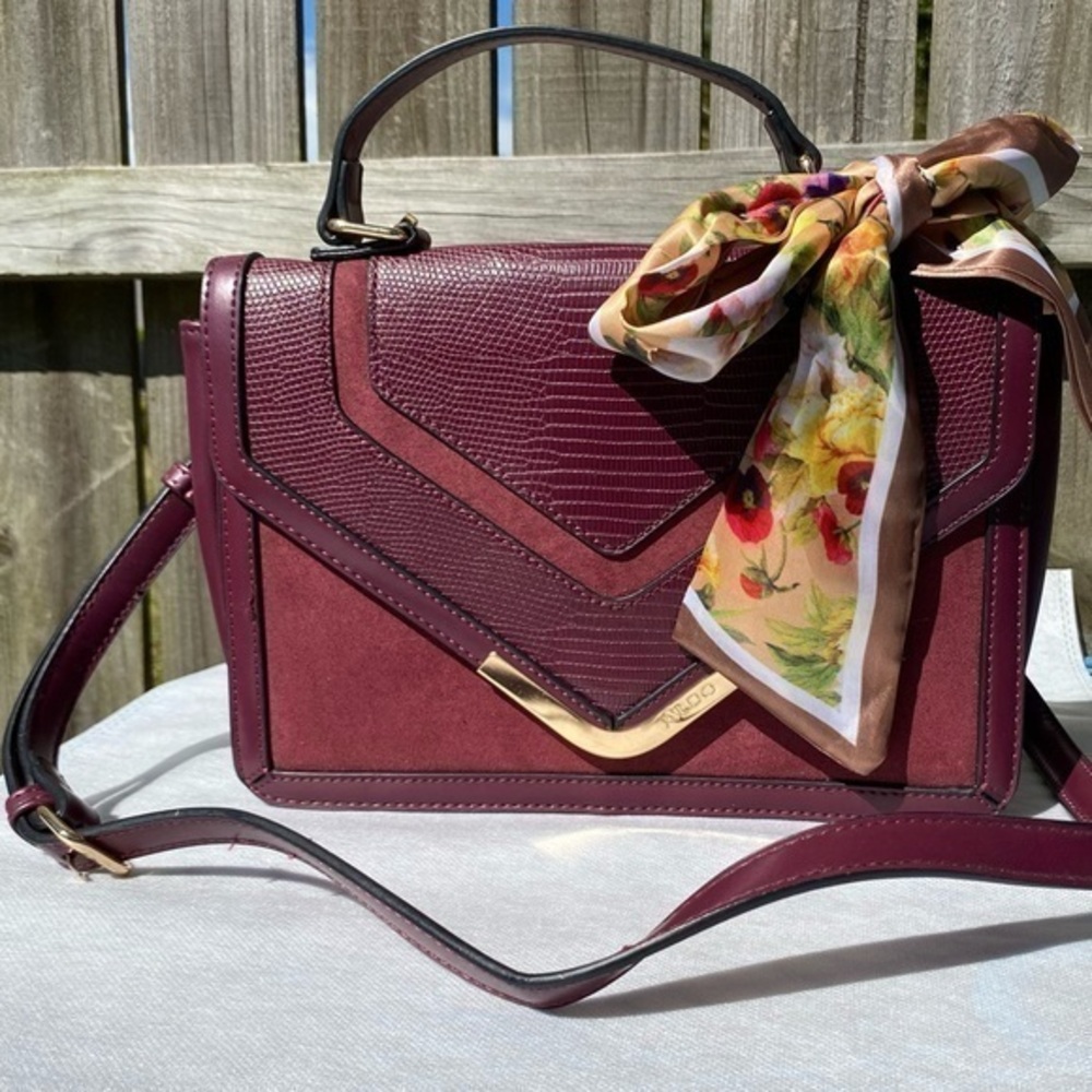 ALDO Caland Purse with matching purse scarf